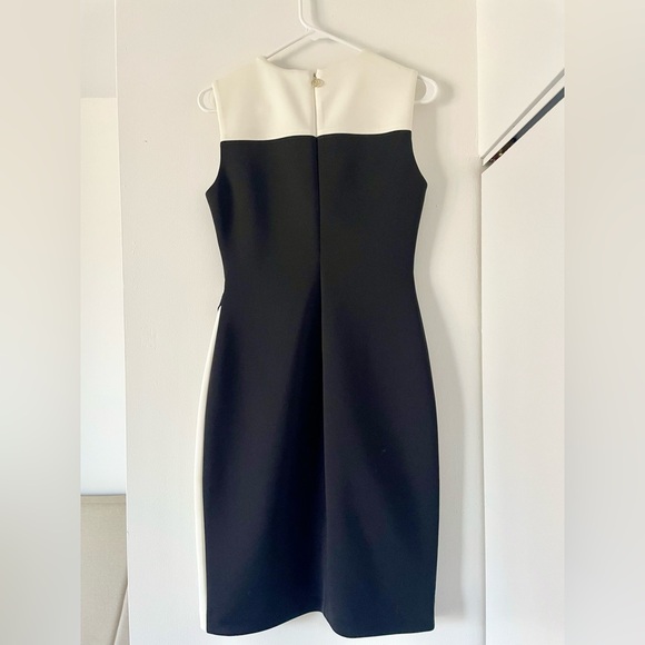 Tommy Hilfiger Colorblocked Asymmetrical Work Dress - Picture 2 of 3